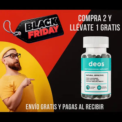 Deos™ | Cápsulas CleanAura – Oferta 2x1 por tiempo limitado