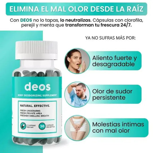 Deos™ | Cápsulas – Oferta 2x1 por tiempo limitado